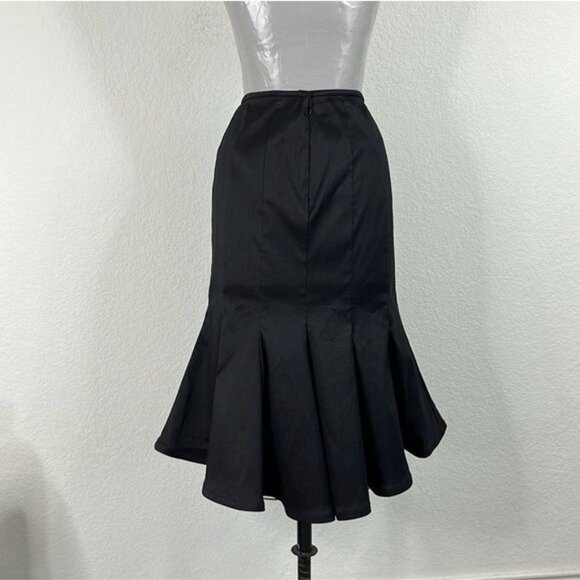 Tadashi VTG Panel Midi Mermaid Fit Flare Pencil Skirt - Picture 5 of 8